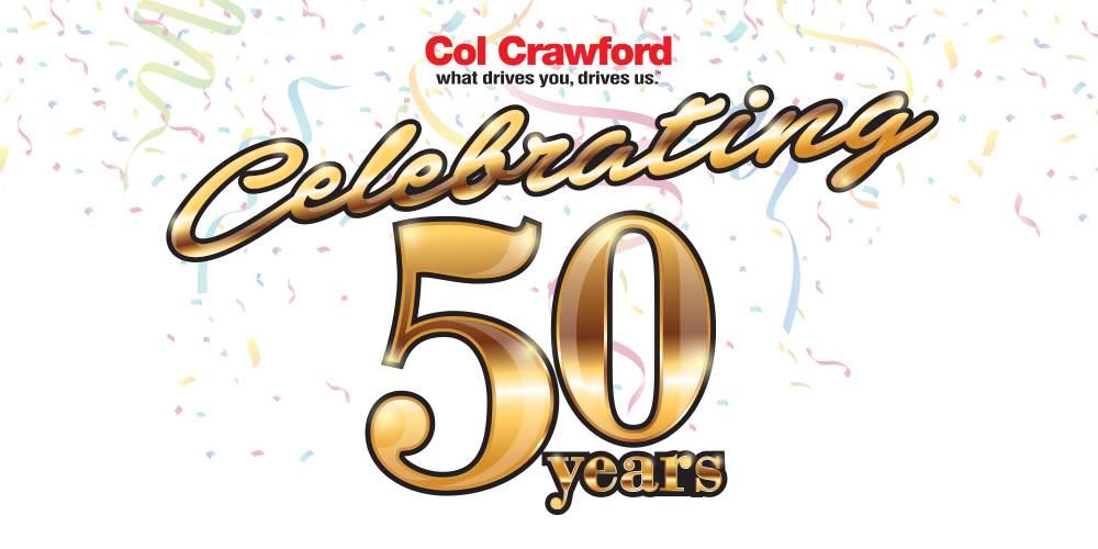 Our 50th Birthday Year Let The Celebrations Begin Col Crawford 