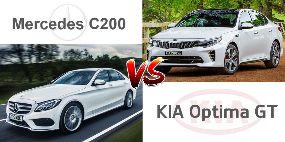 Best in Class - KIA Optima GT v's Mercedes C200 - The Results Will Shock  You!