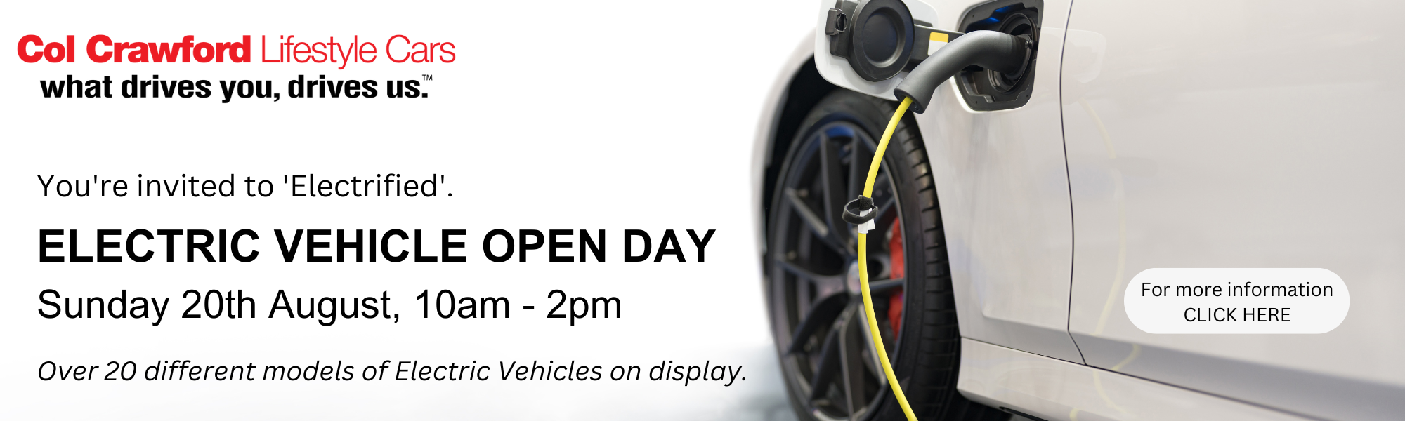 Col Crawford Electric Vehicle Open Day Col Crawford Lifestyle Cars