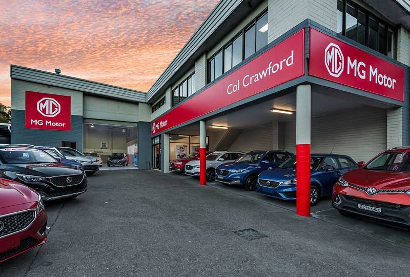 MG dealer Narrabeen